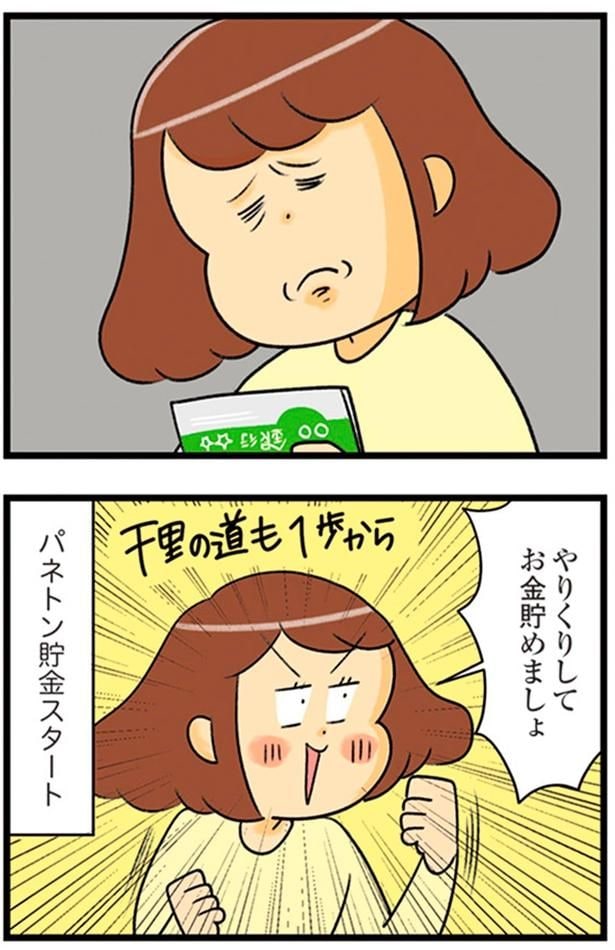 パネトン貯金スタート