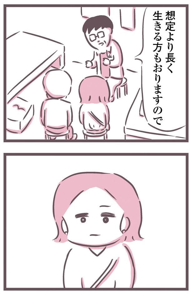 想定より長く生きる方もおりますので