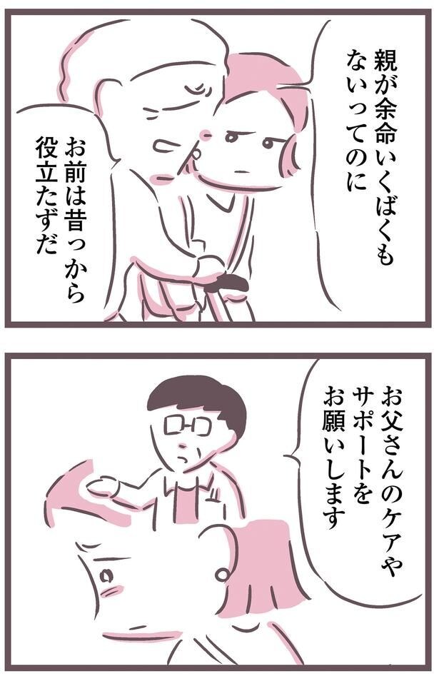 お前は昔っから役立たずだ