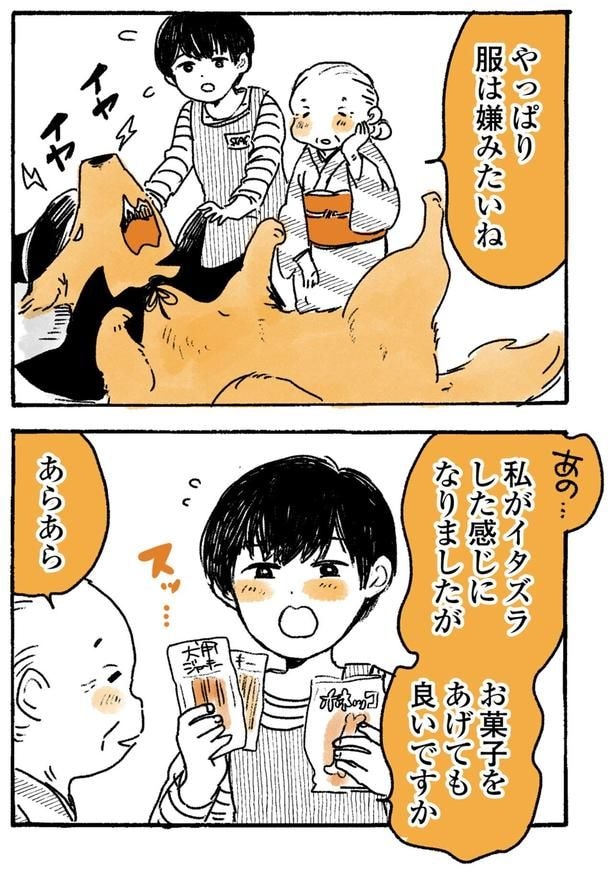 お菓子をあげても良いですか