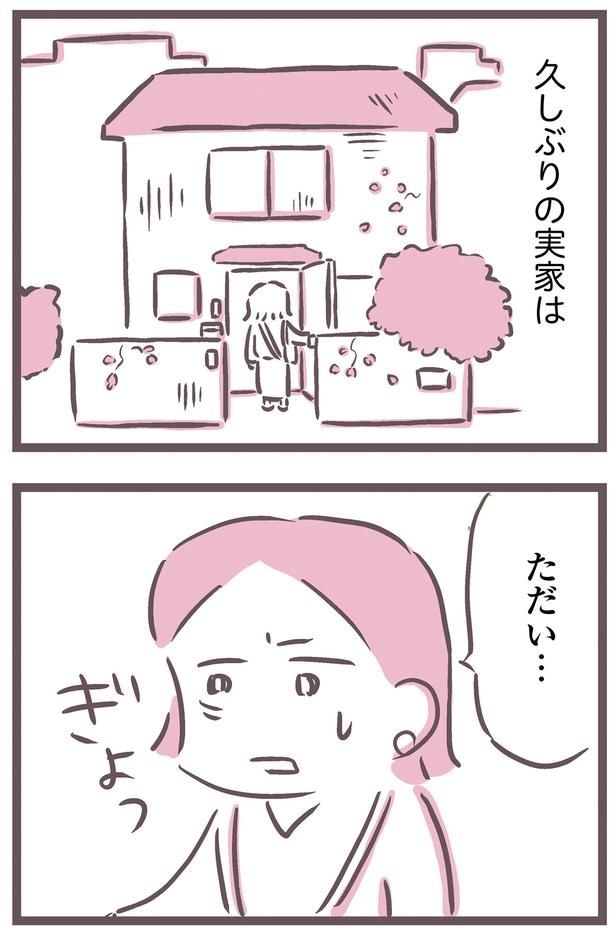 久しぶりの実家は…