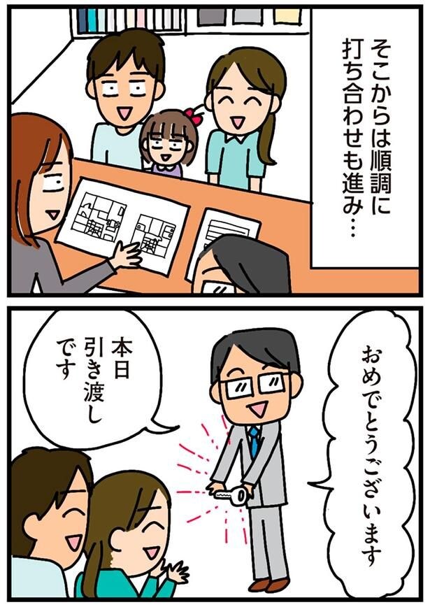 本日引き渡しです