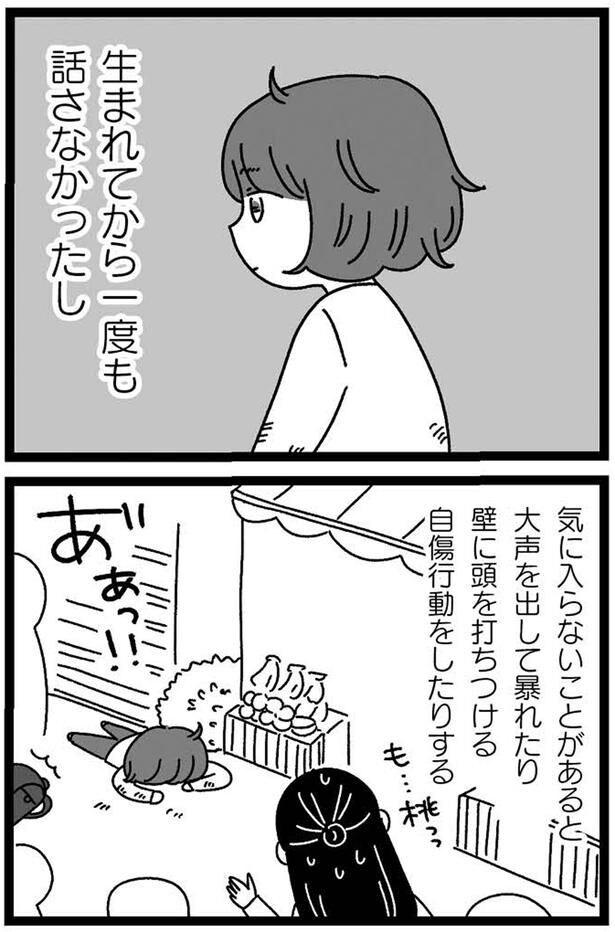 生まれてから一度も話さなかった
