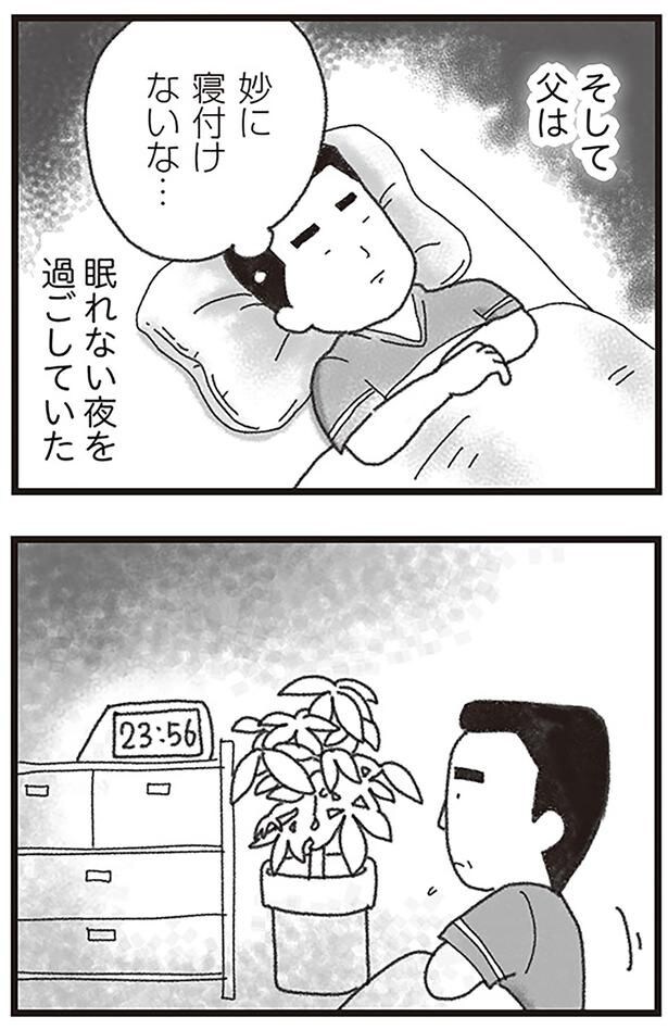 父は眠れない夜を過ごしていた