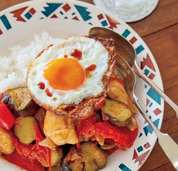 ご飯と相性抜群！とり肉やトマトを煮込んだイタリア料理
