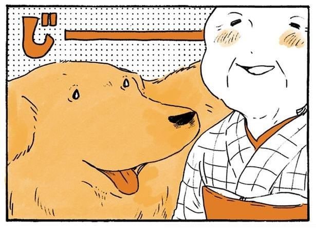 レトリバーの視線は