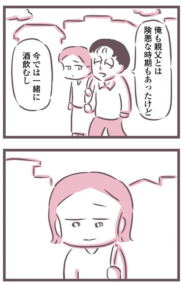 俺も親父とは険悪な時期もあったけど