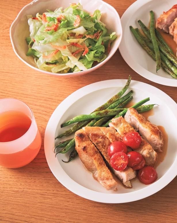 甘酸っぱいトマトソースでごちそう感たっぷり