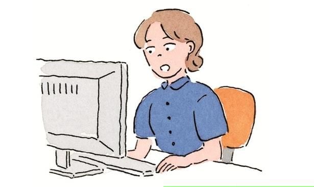 パソコンやスマホに夢中になっていると無意識に口が開き、口内が乾燥。虫歯や歯周病のリスクが上がる
