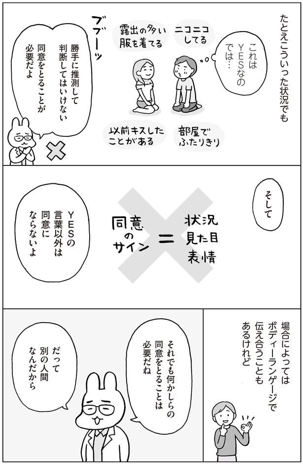 勝手に推測して判断してはいけない