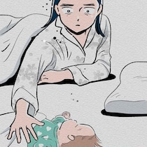 娘は息してる？生きてる？ 闇の中で神経を尖らせる私は「人間」か、それとも…／くらやみガールズトーク3（12）