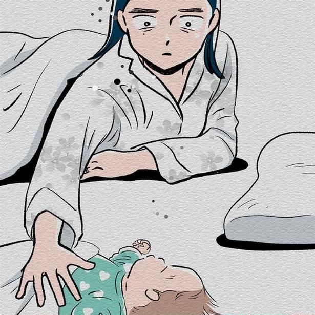 娘は息してる?生きてる? 闇の中で神経を尖らせる私は「人間」か、それとも…/くらやみガールズトーク3(12)
