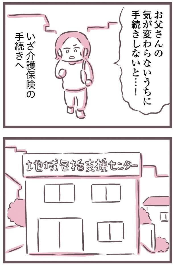 いざ介護保険の手続きへ
