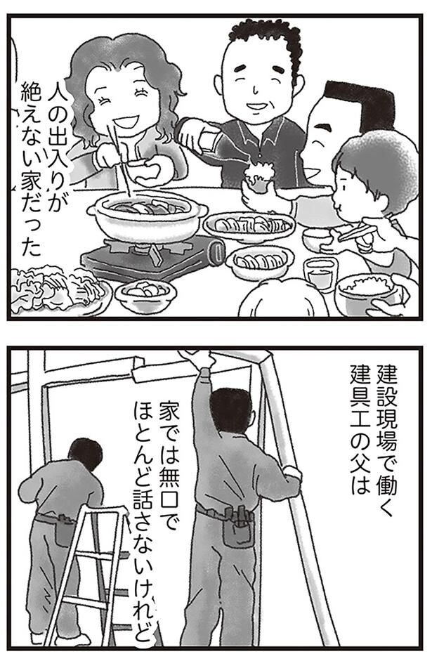 人の出入りが絶えない家だった