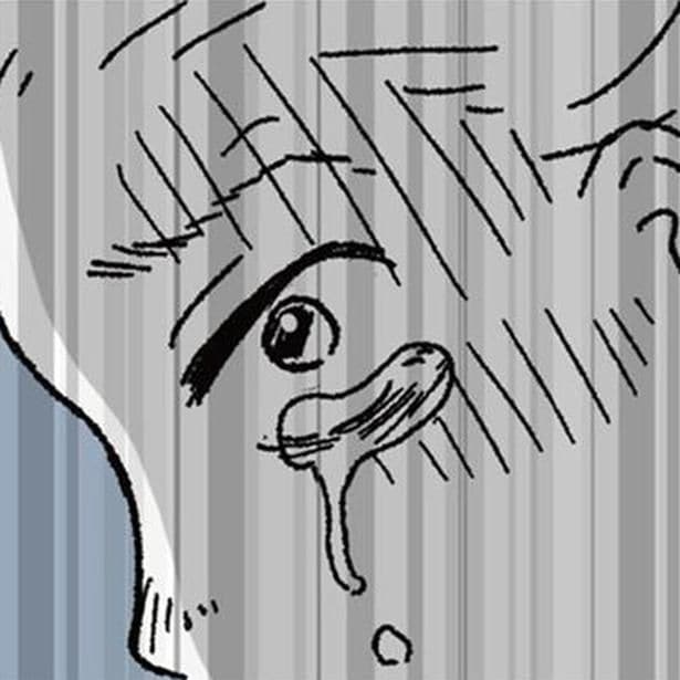 涙が溢れて動けない