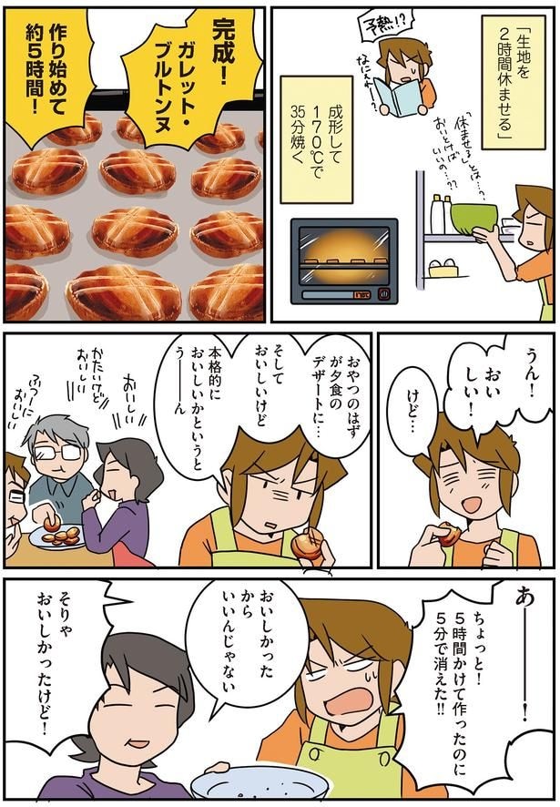 完成！ガレット・ブルトンヌ
