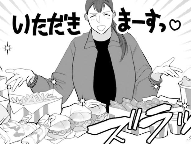 大量のチキン