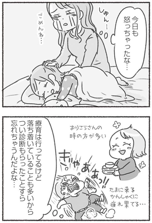 今日も怒っちゃったな…