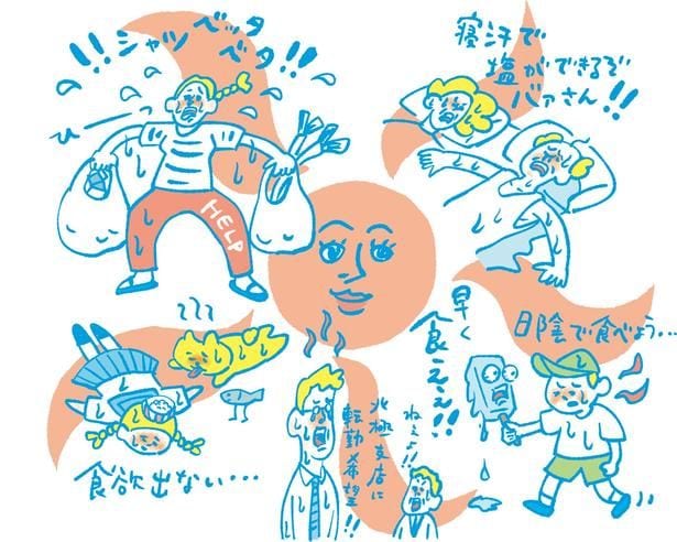 家族も自分も守りたい！「熱中症」を予防する食生活のポイント