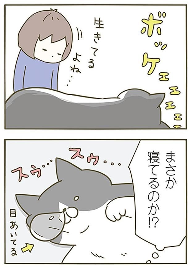 まさか、寝てるのか!?
