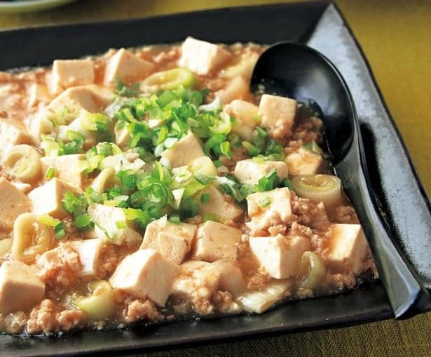 辛くない麻婆豆腐