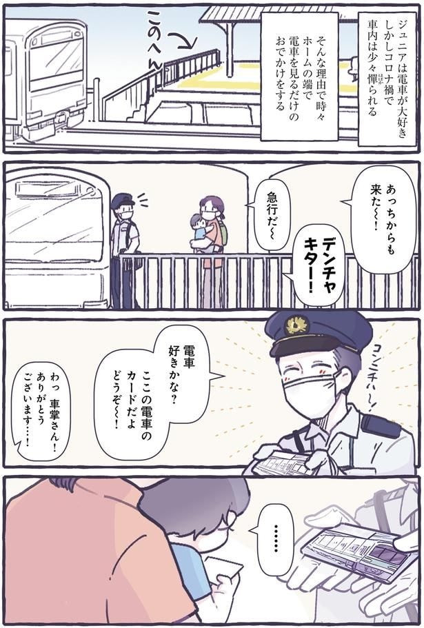 ここの電車のカードだよ