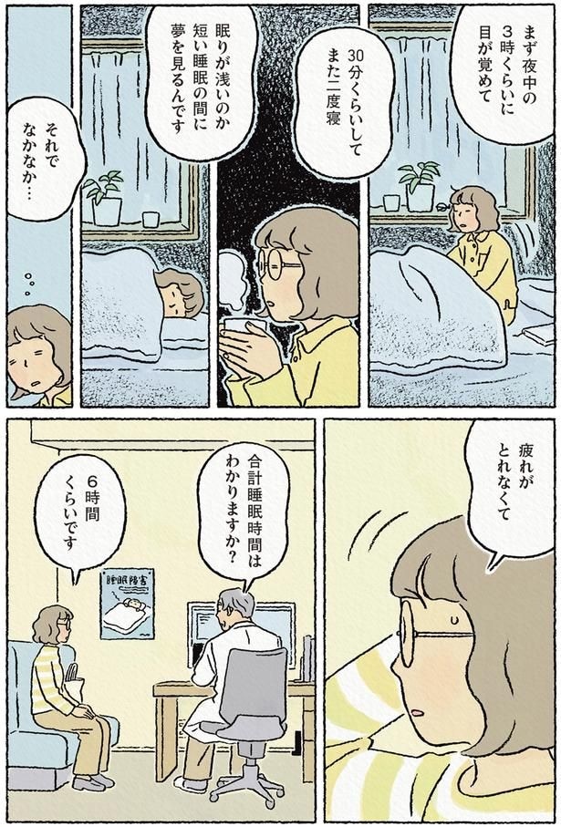 疲れがとれなくて