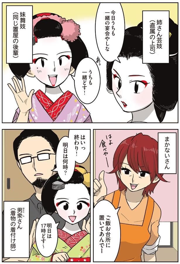 ご飯お台所に置いてあんでー