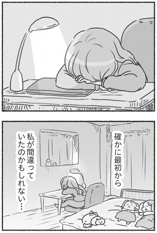 最初から私が間違っていたのかもしれない…