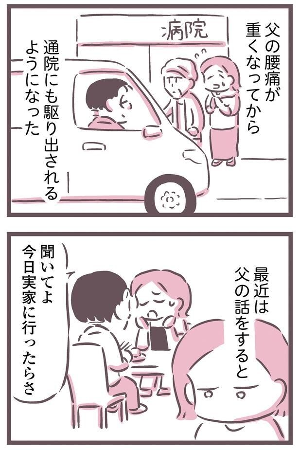 最近は父の話をすると…