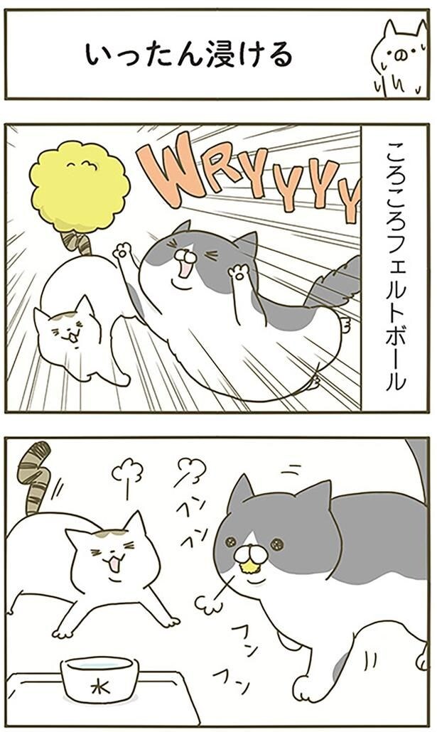 いったん浸ける