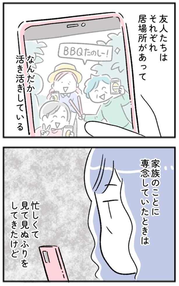 友人たちはそれぞれ居場所があってなんだか活き活きしている