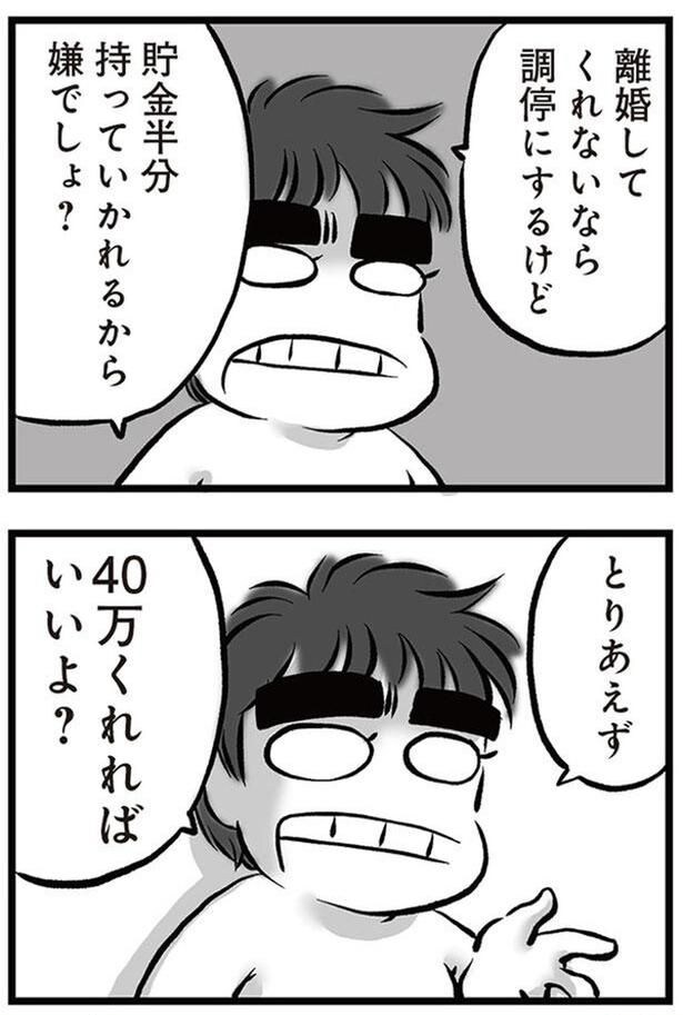離婚してくれないなら調停にするけど