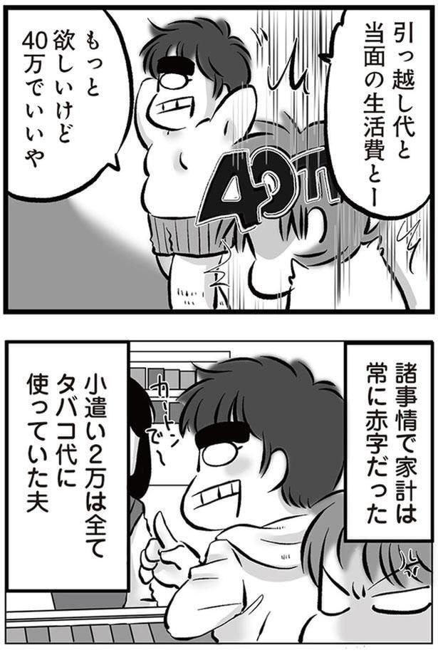 家計は常に赤字だった