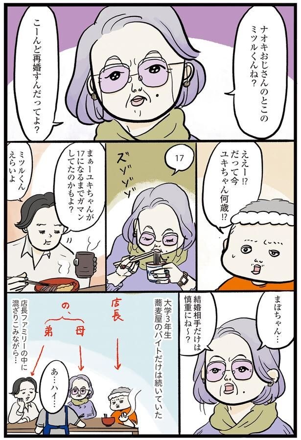 蕎麦屋のバイトだけは続いていた