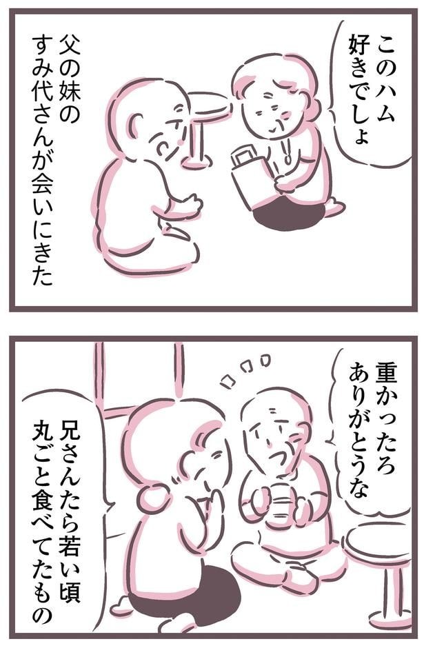 父の妹が会いにきた