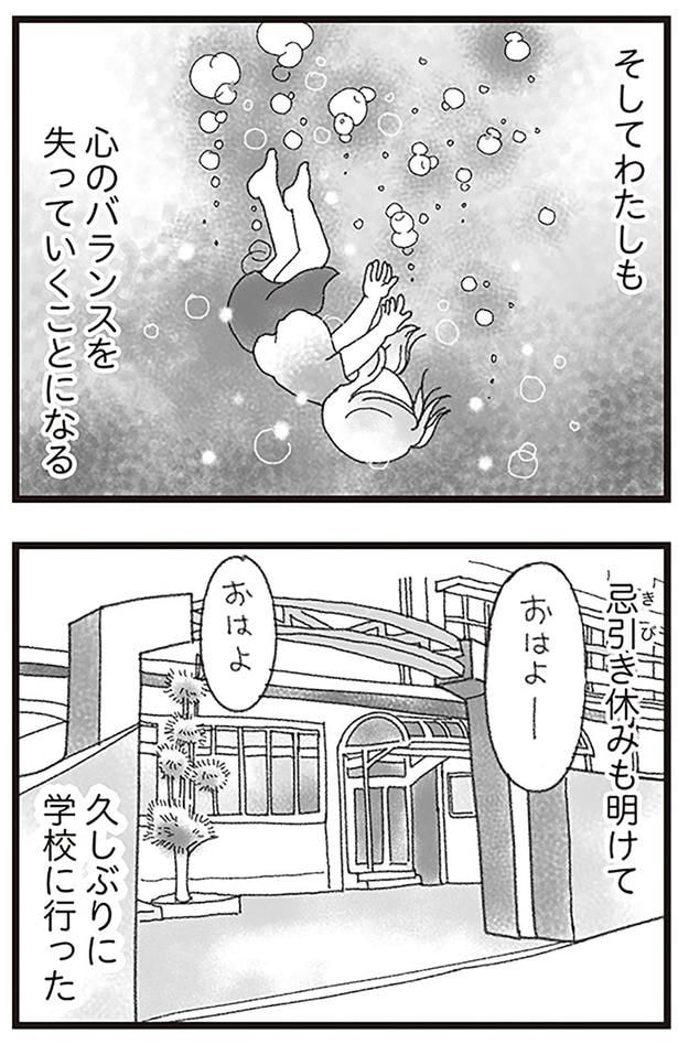 久しぶりに学校に行った