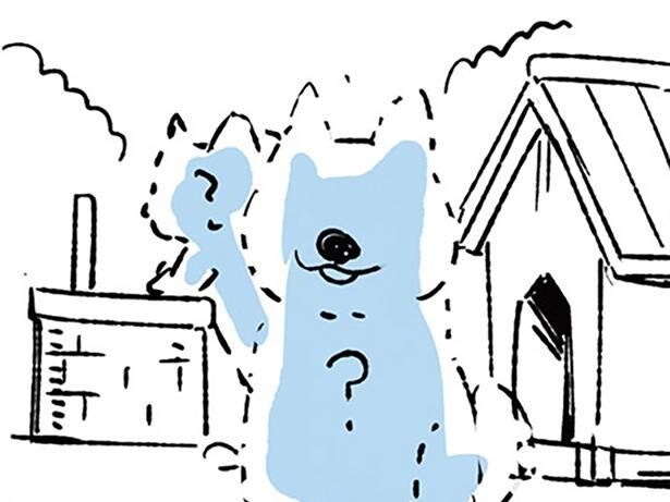 亡くなった犬の姿が見える？ まさか、まだ心残りがあるのかな