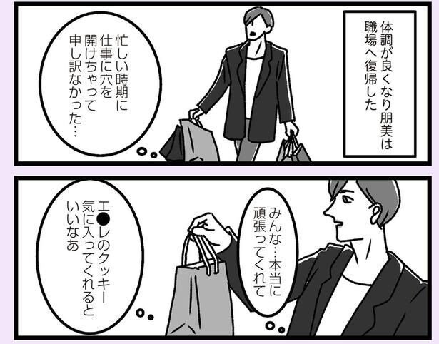 職場へ復帰した