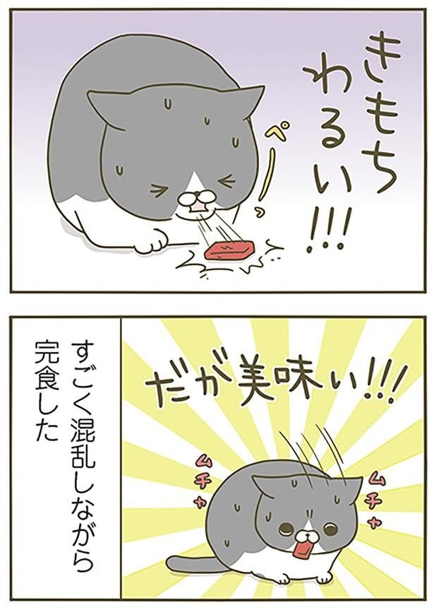 完食した