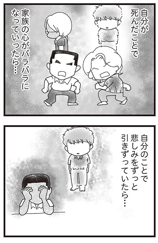 自分が死んだことで家族の心がバラバラになっていったら...
