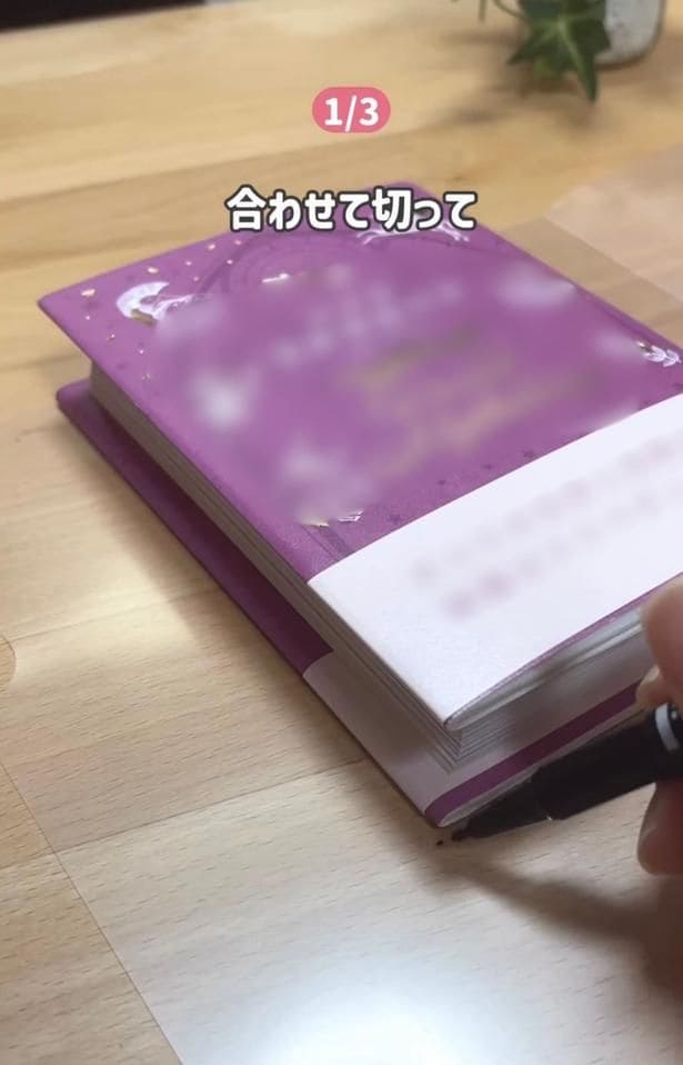 縦幅に合わせしるしを付ける▶ファイルの右側端までカットして…（⇒次へ）