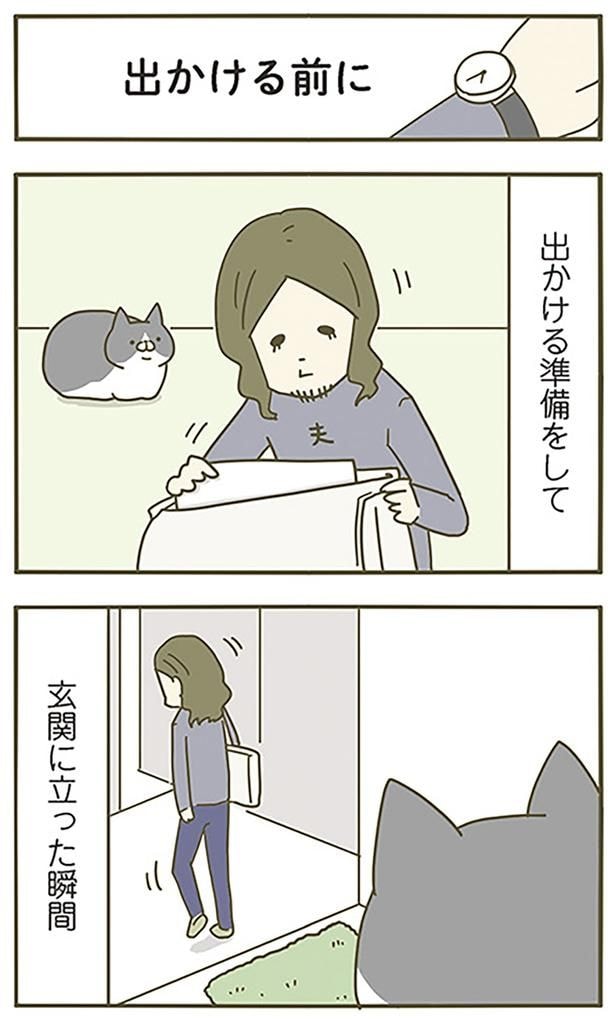出かける前に