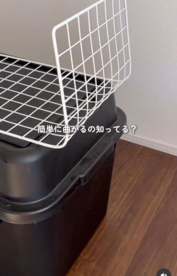 「これ考えた人天才」100均ワイヤーネット、まさかの使い方でデッドスペースが激変