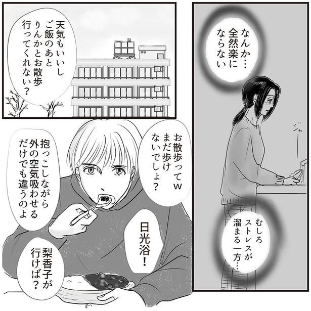 なんか…全然楽にならない
