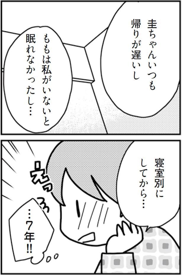 寝室別にしてから...7年