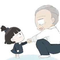 「わしが育てる！」孫娘を引き取って一週間、幼児の体力は想像以上で…／ハルとゲン（4）