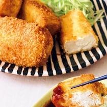 ころもはサクッ！中はしっとり！水切りもめん豆腐で「豆腐カツ」