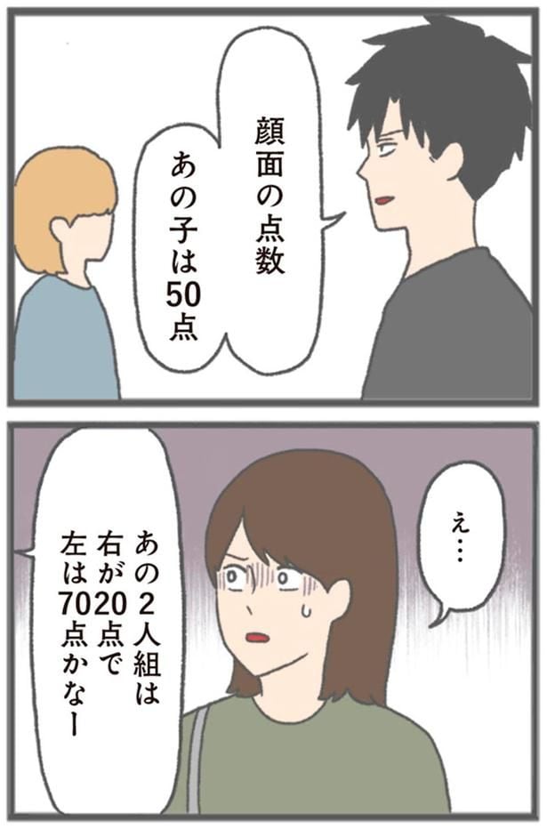 あの子は50点