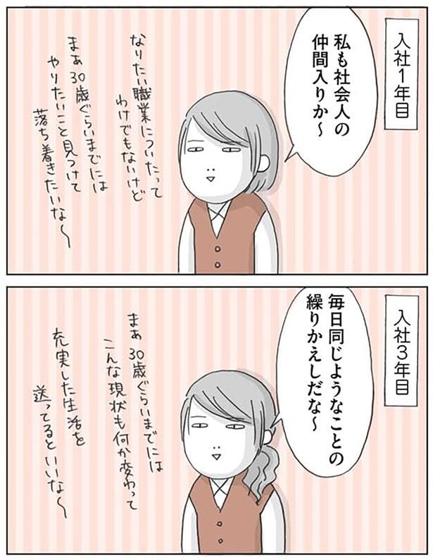 私も社会人の仲間入りか～